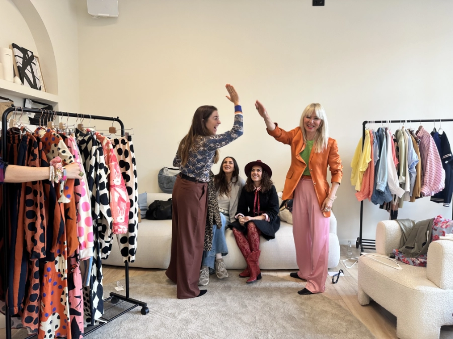 Sustainable Stylists Janine Dudenhöffer und Saskia